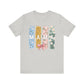 Silver Mama – Colorful Floral Mom’s Day Shirt for Stylish Moms