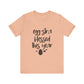 Heather Peach Faith-Based Easter Shirt – Eggstra Blessed This Year Tee