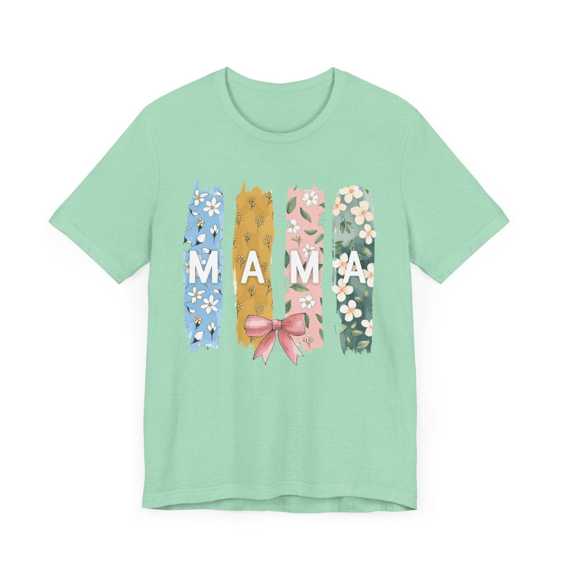 Mama – Colorful Floral Mom’s Day Shirt for Stylish Moms