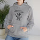 Hoodie Hold On Partner I’m Overstimulated Hoodie – Funny ADHD Cat Hoodie