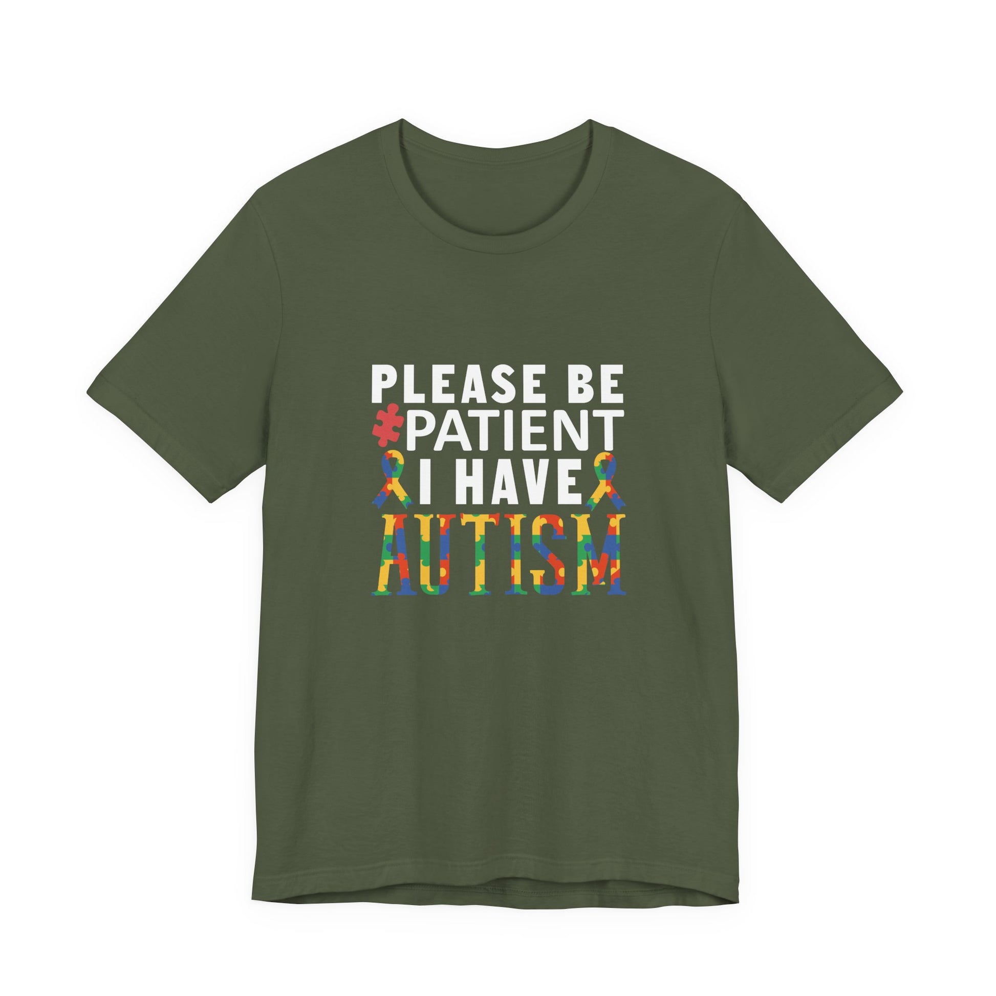 T-Shirt Please Be Patient I Have Autism Shirt