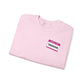 Sweatshirt Hello, I'm Anxious Nametag Sweatshirt for Socially Anxious Women