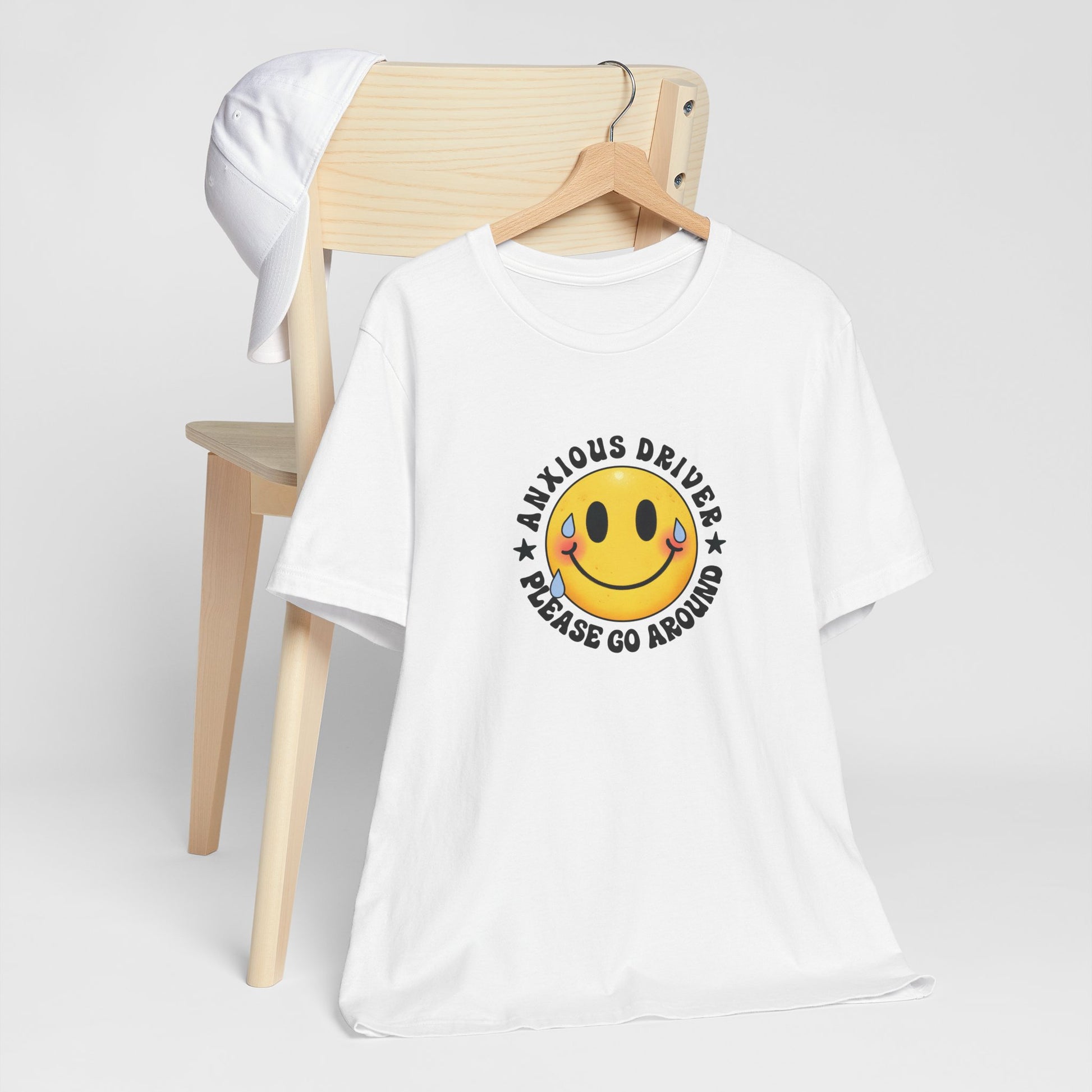 T-Shirt Anxious Driver Please Go Around – Social Anxiety Driving Shirt