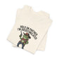 T-Shirt HOLD ON PARTNER I'M OVERSTIMULATED – Funny ADHD T-shirt