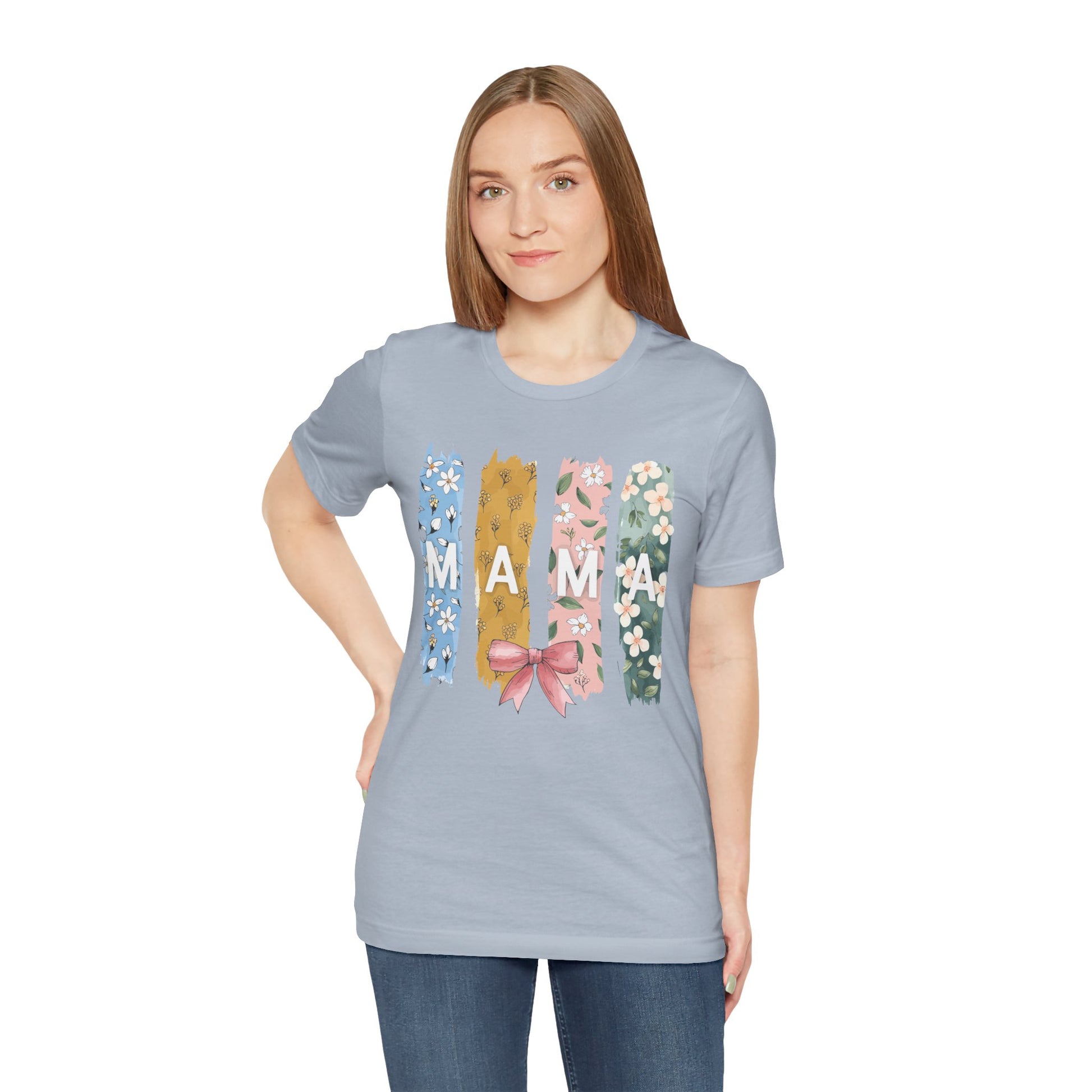 Mama – Colorful Floral Mom’s Day Shirt for Stylish Moms