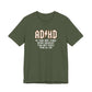T-Shirt ADHD Lightning Bolt T-Shirt – Bold Funny ADHD Graphic Tee