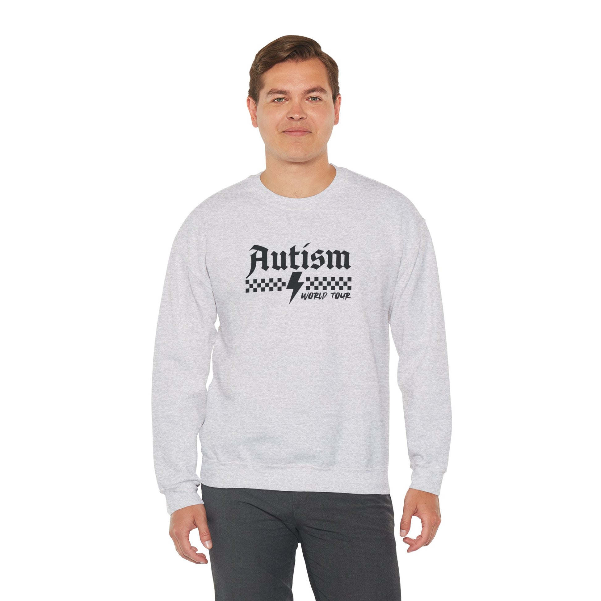 Sweatshirt Autism Awareness World Tour Statement Autism Sweatshirt