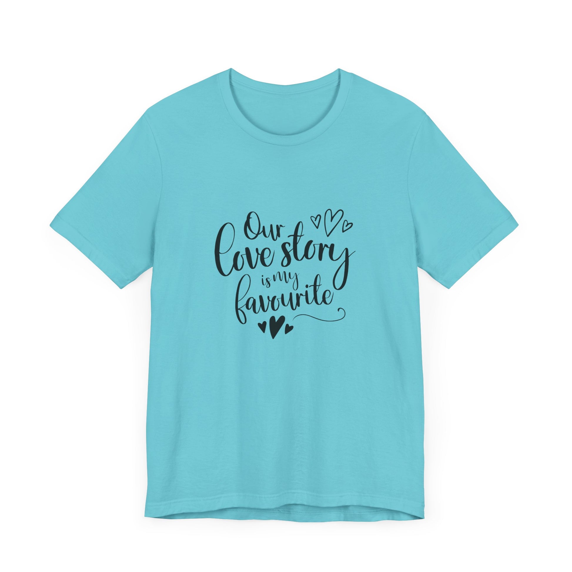 Couples Gift Shirt – Our Love Story Is My Favorite Tee