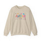 Sweatshirt Accept Understand Love Autism Sweatshirt with Playful Design