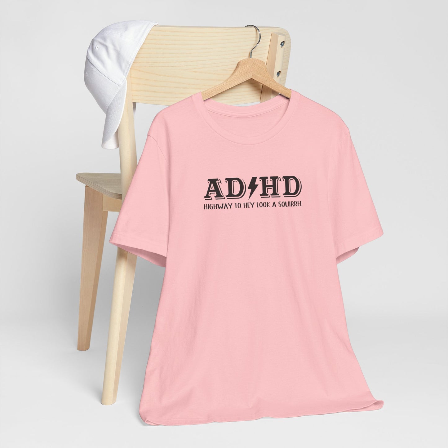 T-Shirt ADHD HIGHWAY T-Shirt – Funny ADHD T-Shirt with Bold Text