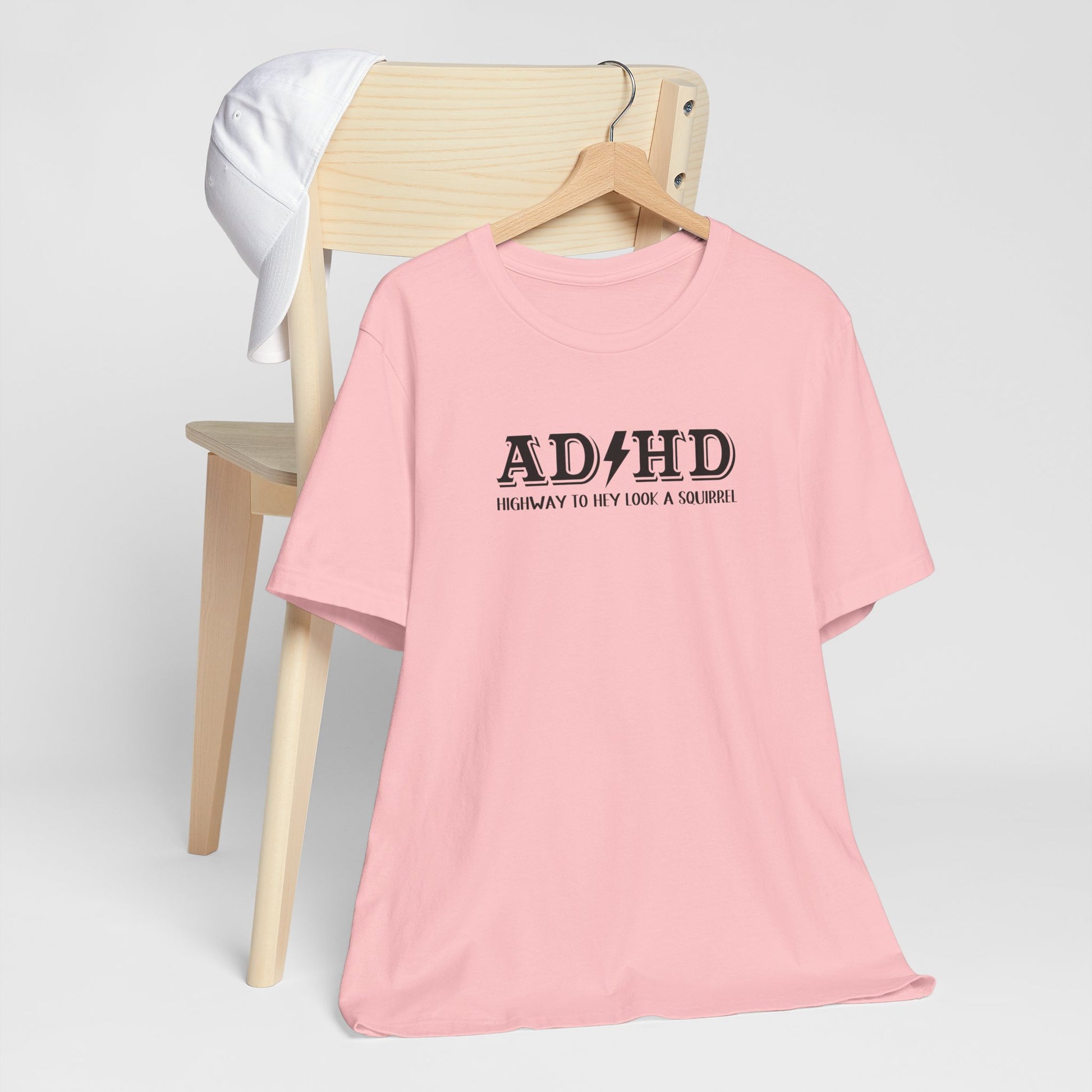 T-Shirt ADHD HIGHWAY T-Shirt – Funny ADHD T-Shirt with Bold Text