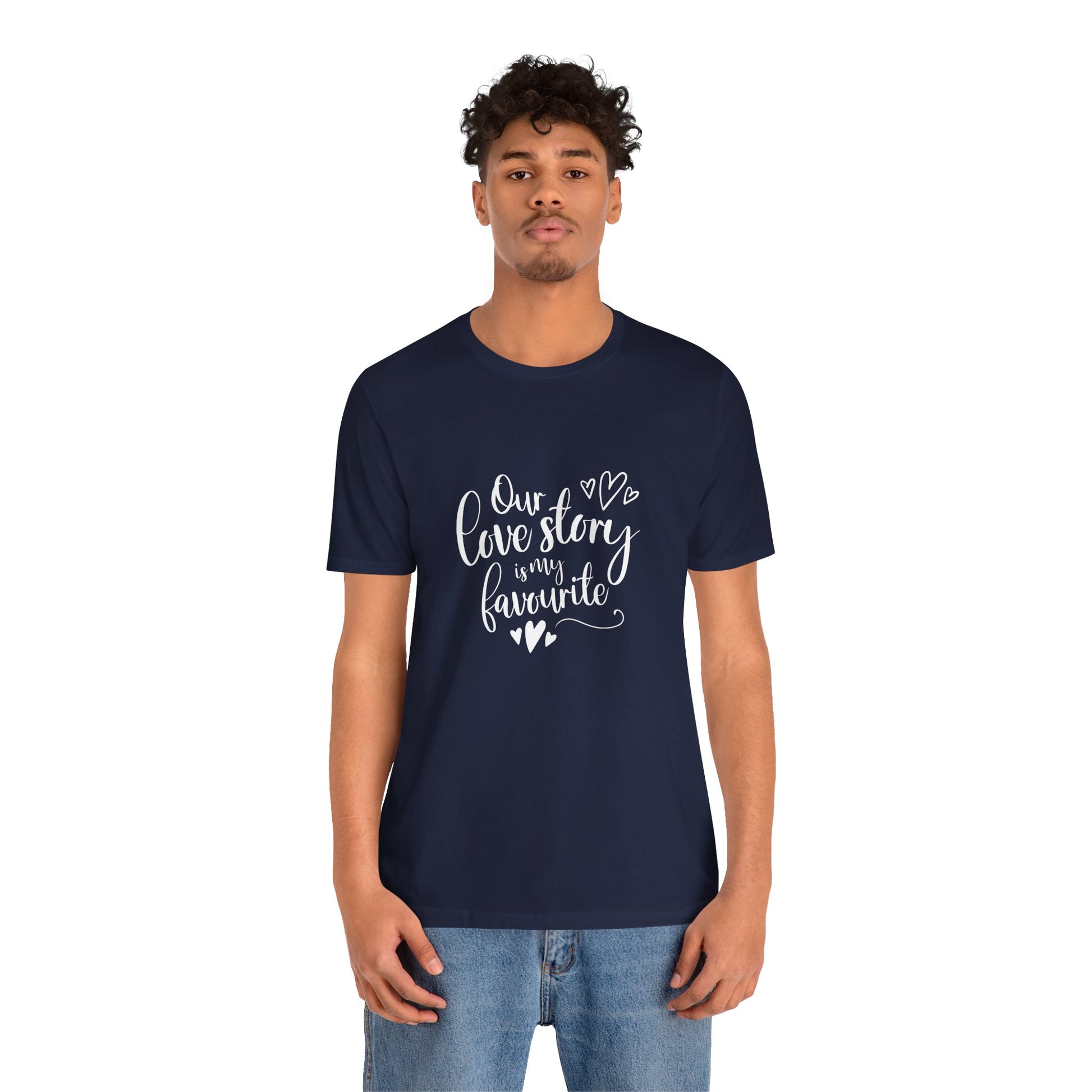 Couples Gift Shirt – Our Love Story Is My Favorite Tee