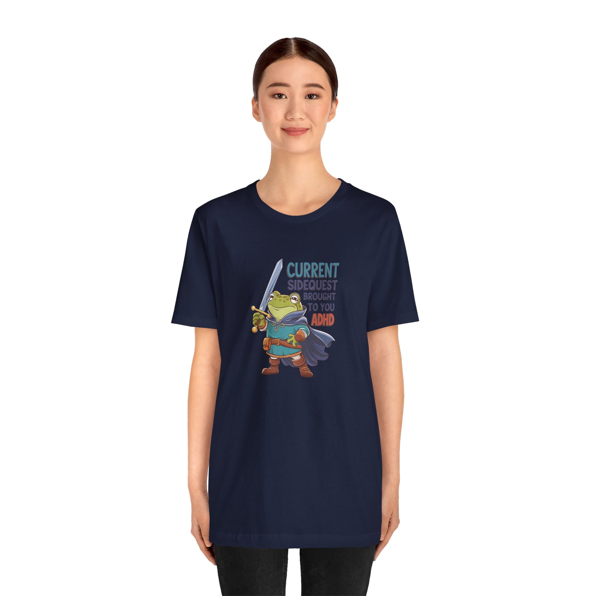 T-Shirt CURRENT SIDEQUEST BROUGHT TO YOU BY ADHD - ADHD T Shirt Funny