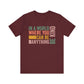 Maroon Positive Affirmation Shirt – Be Kind Inspirational Tee