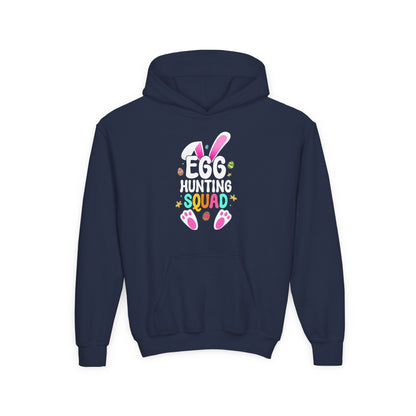 Kids clothes Egg Hunting Squad Kids Hoodie | Matching Easter Hoodie