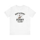 White Easter Brunch Shirt – Hop & Hunt Bunny Club Funny & Trendy Tee