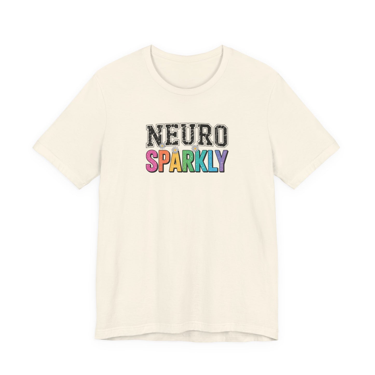 T-Shirt NEURO SPARKLY – Colorful ADHD T Shirt for Women & Young Adults