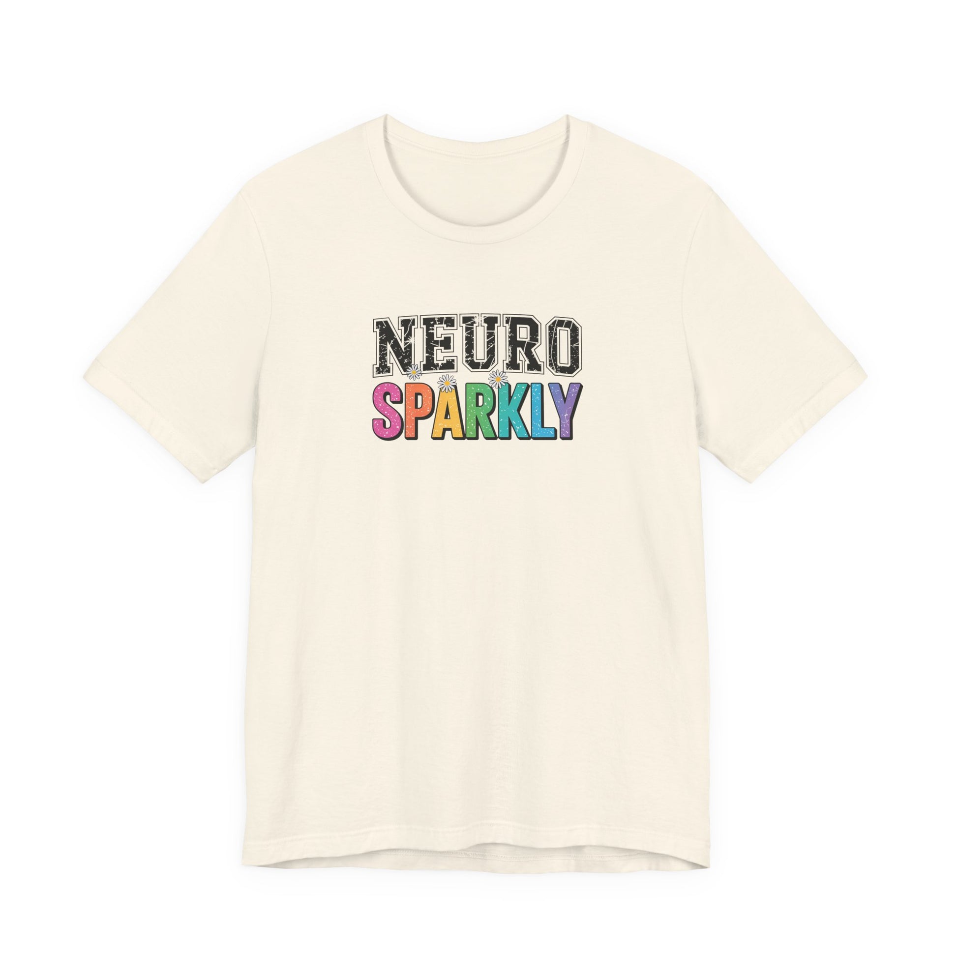 T-Shirt NEURO SPARKLY – Colorful ADHD T Shirt for Women & Young Adults