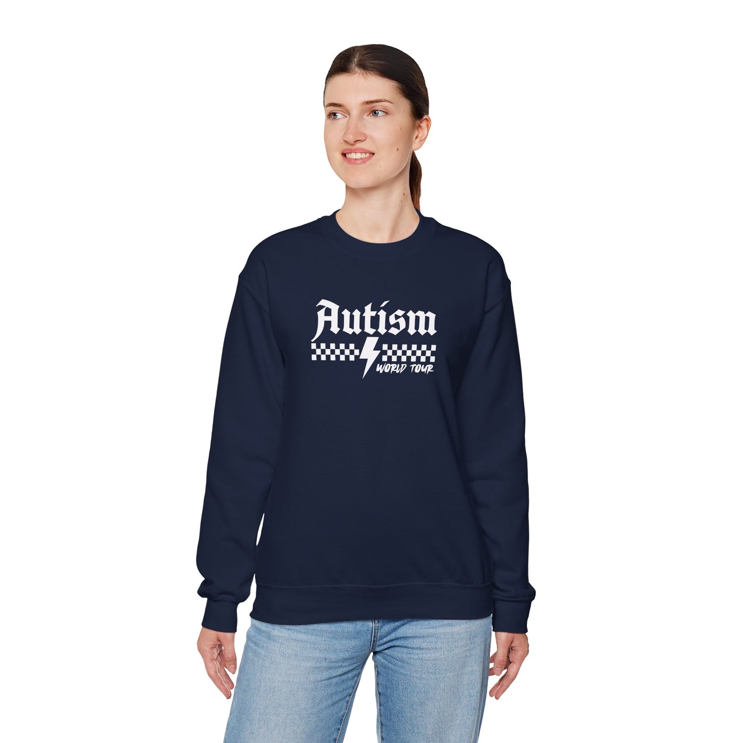 Sweatshirt Autism Awareness World Tour Statement Autism Sweatshirt