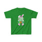 Irish Green Egg Hunting Squad Kids Tee | Matching Easter Shirt for Families