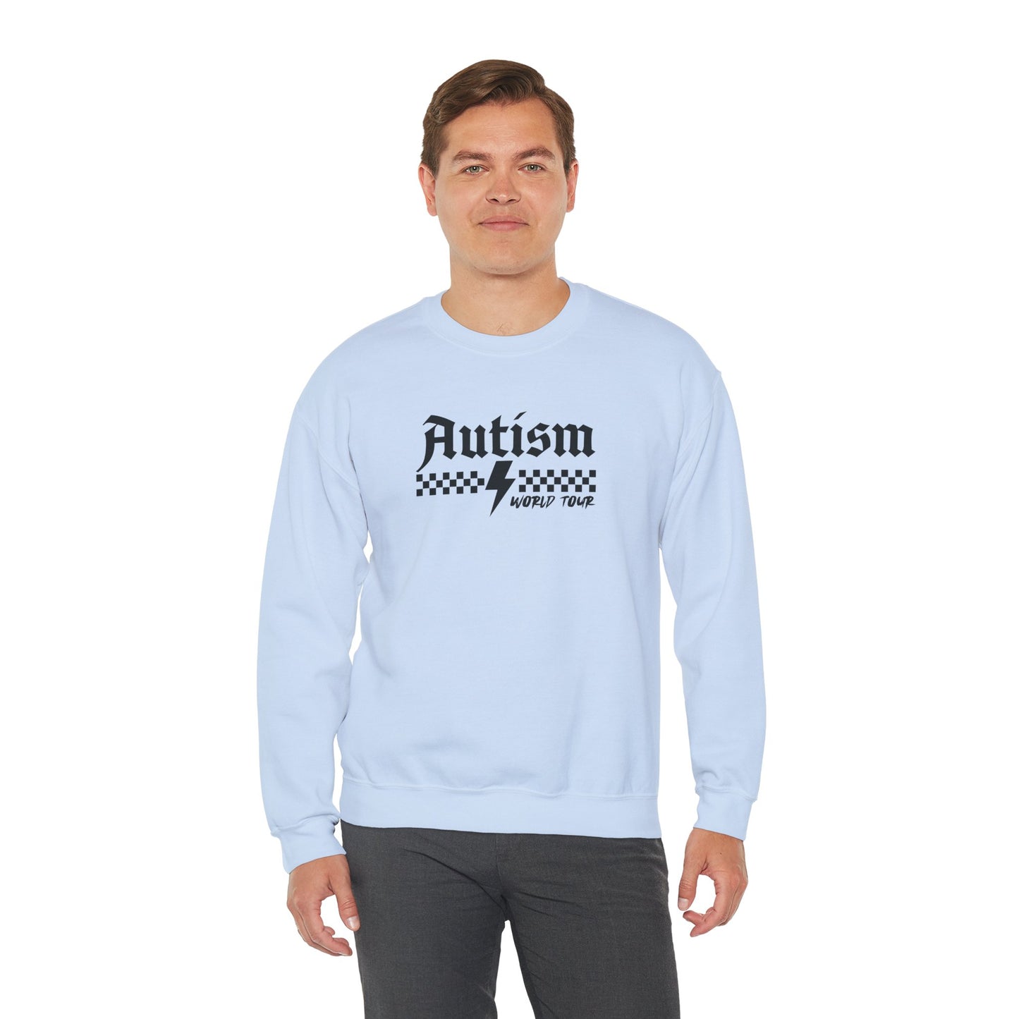 Sweatshirt Autism Awareness World Tour Statement Autism Sweatshirt