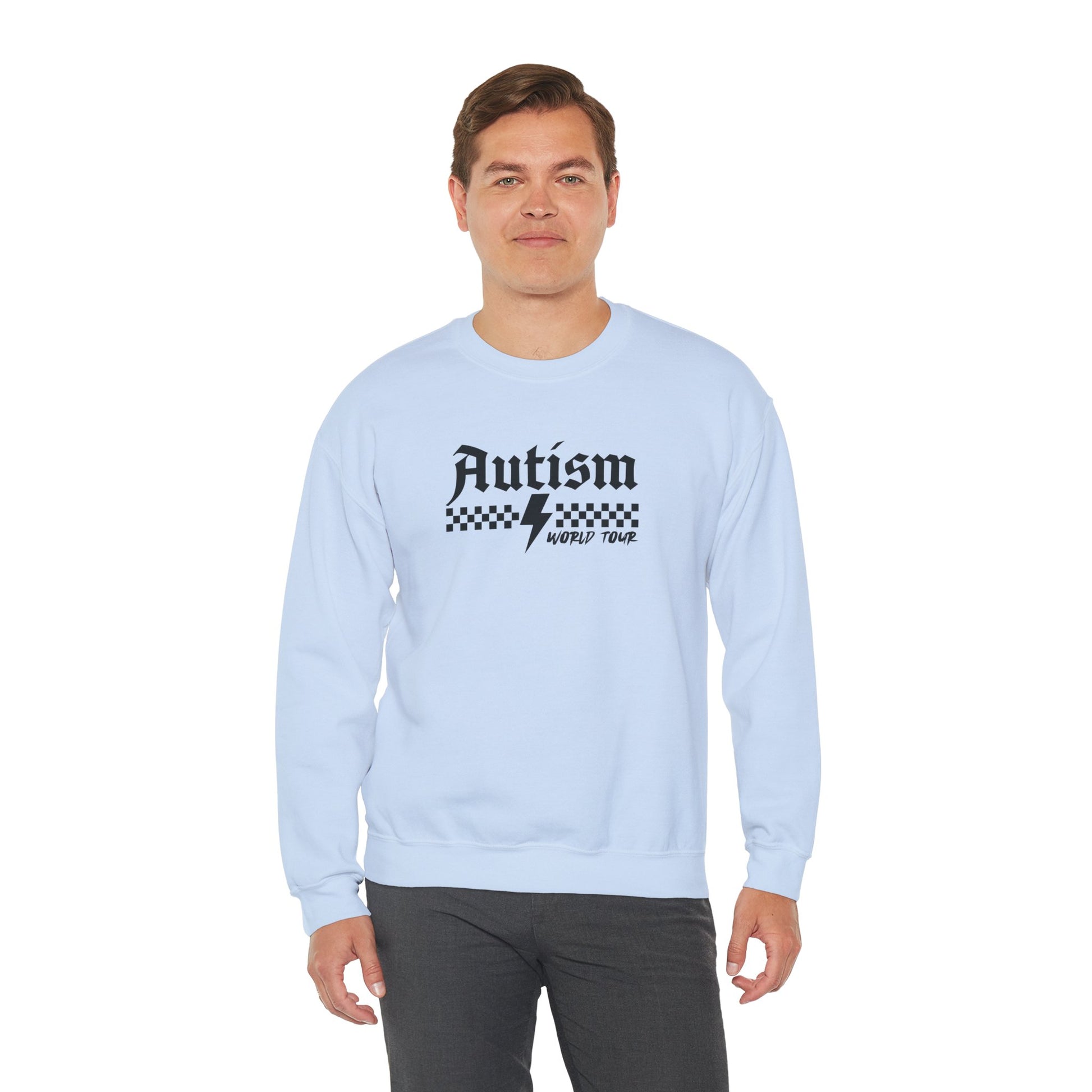 Sweatshirt Autism Awareness World Tour Statement Autism Sweatshirt