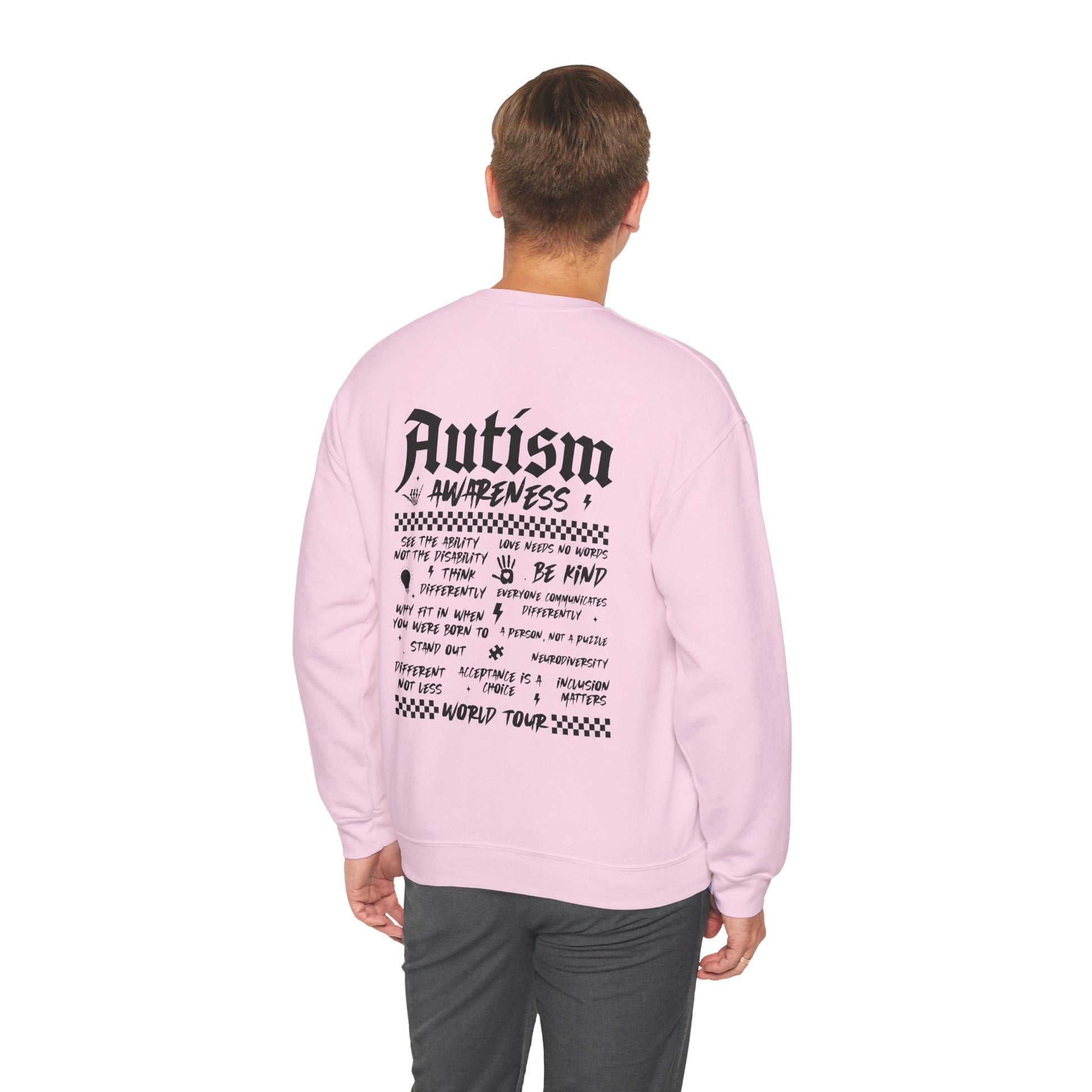 Sweatshirt Autism Awareness World Tour Statement Autism Sweatshirt