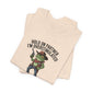T-Shirt HOLD ON PARTNER I'M OVERSTIMULATED – Funny ADHD T-shirt