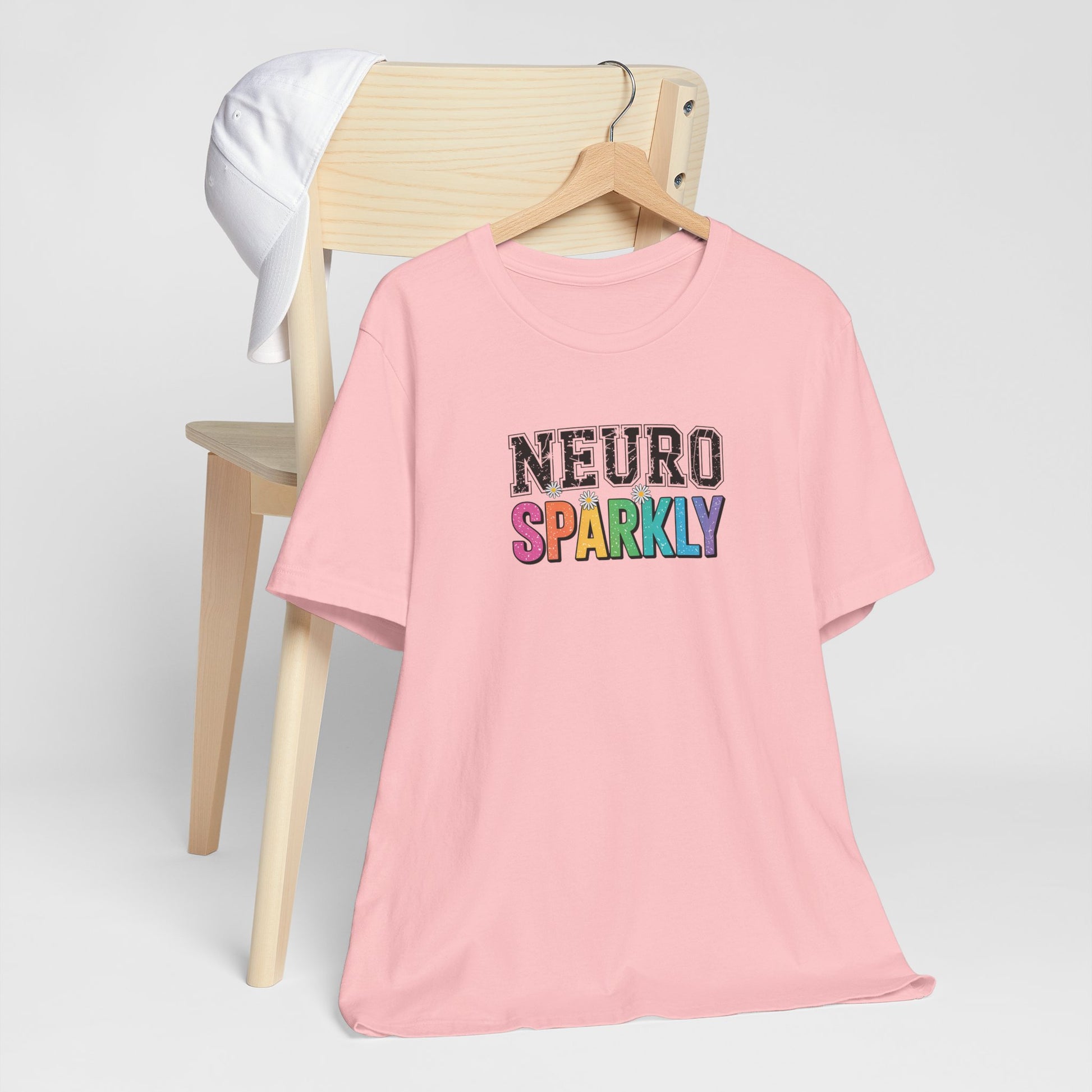 T-Shirt NEURO SPARKLY – Colorful ADHD T Shirt for Women & Young Adults