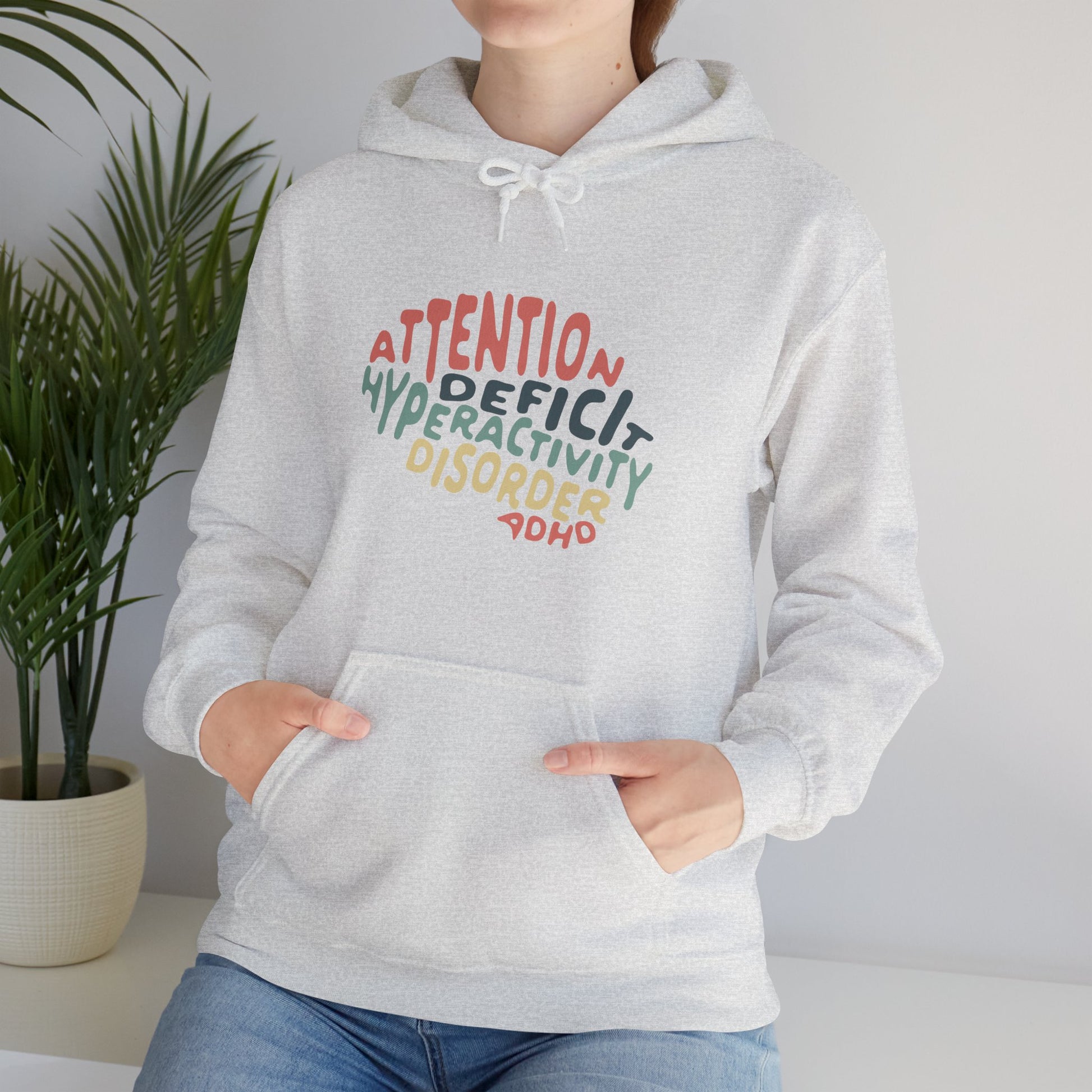 Hoodie Attention Hyperactivity Deficit Disorder Hoodie – ADHD Awareness Hoodie