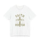 Empowering Message Tee – Faith Over Fear Shirt for Men & Women