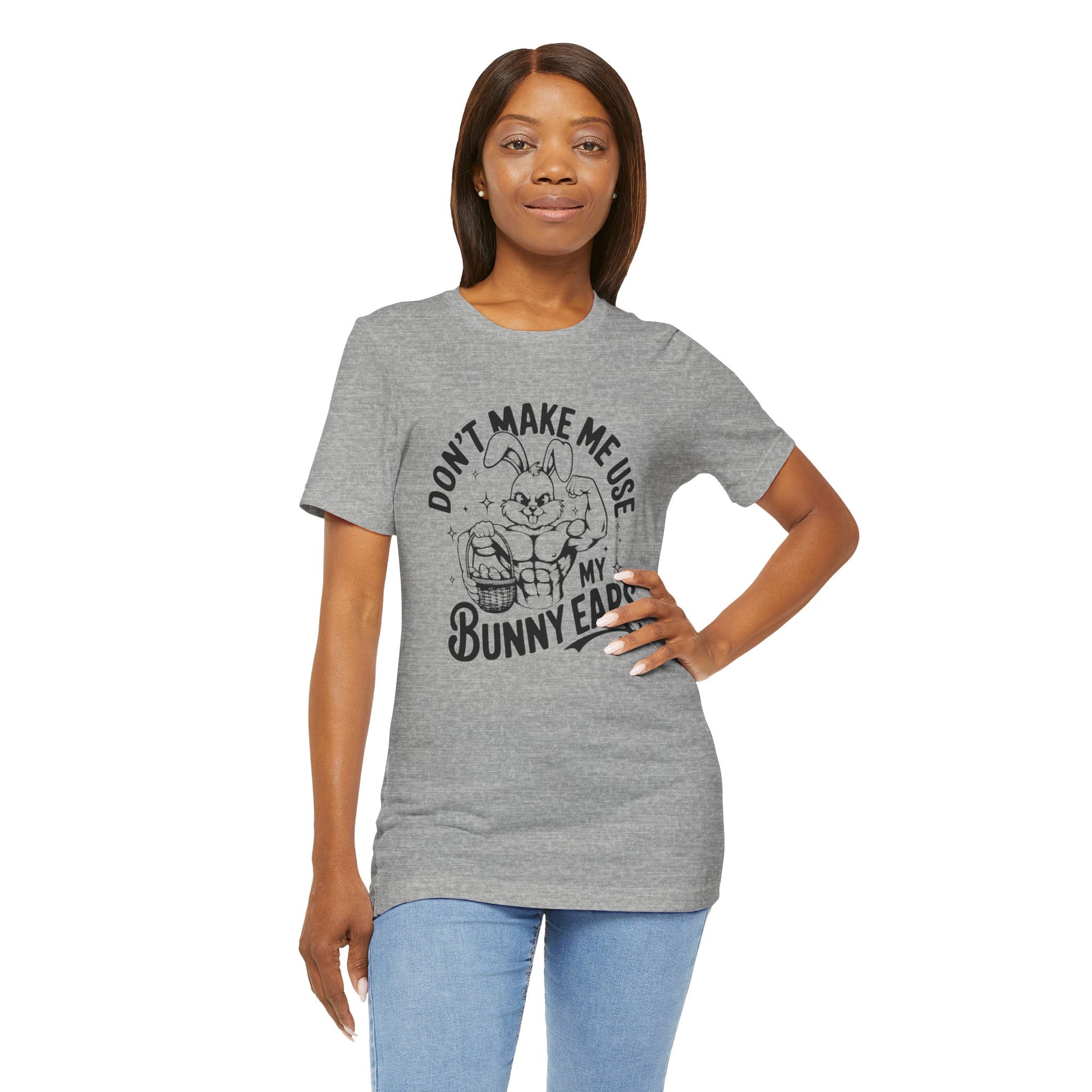 Easter Fitness Shirt – Bunny Gains No Days Off Unisex Tee