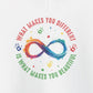 WHAT MAKES YOU DIFFERENT Hoodie – Colorful Neurodiversity Sweatshirt