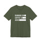 T-Shirt RUNNING ON COFFEE & ADHD – Funny ADHD T-Shirt for Adults