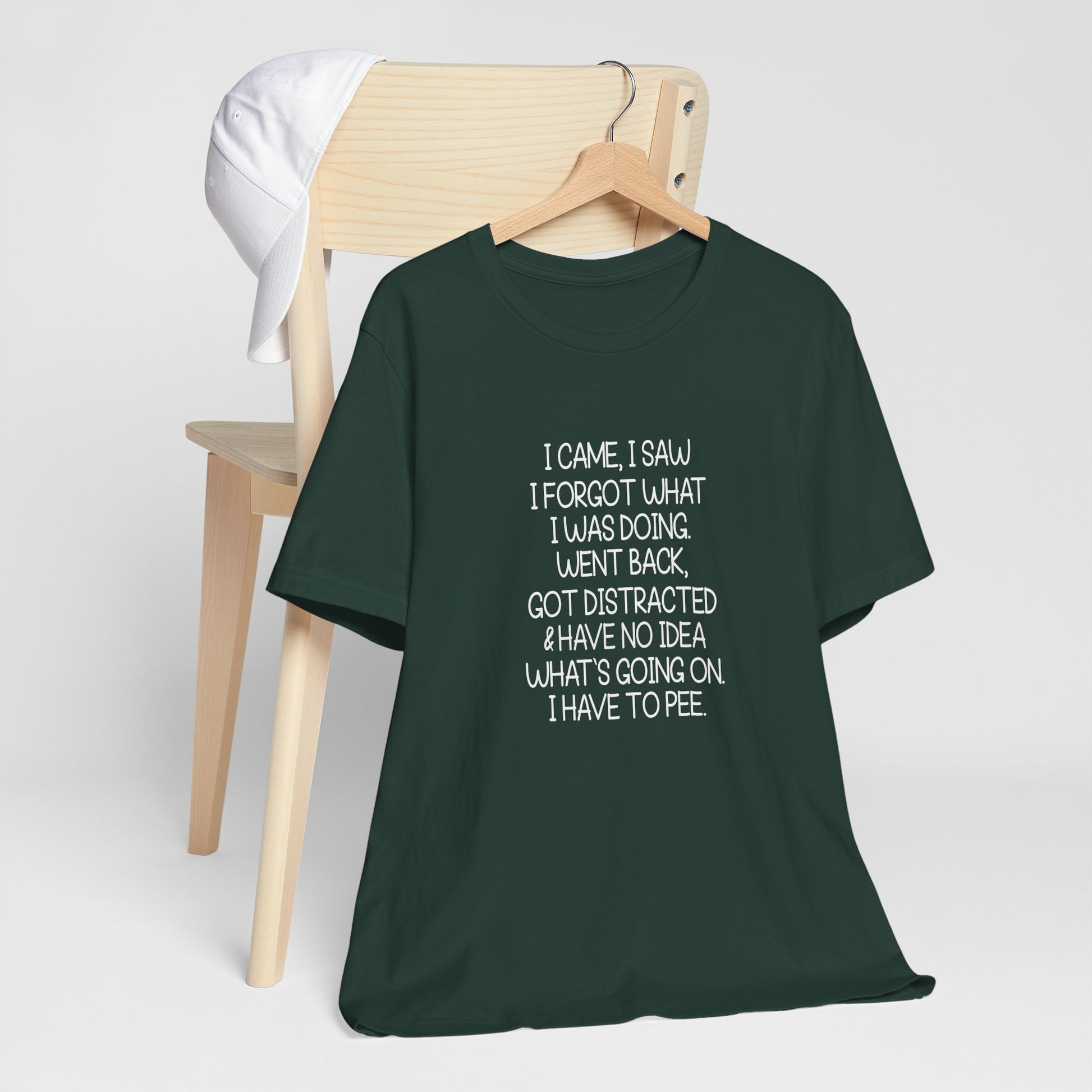 T-Shirt I Came I Saw I Forgot ADHD T-Shirt – Funny Distracted Shirt