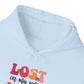 Hoodie LOST in my own MIND Hoodie – Retro ADHD Graphic Hoodie