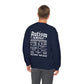 Sweatshirt Autism Awareness World Tour Statement Autism Sweatshirt