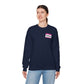 Sweatshirt Hello, I'm Anxious Nametag Sweatshirt for Socially Anxious Women