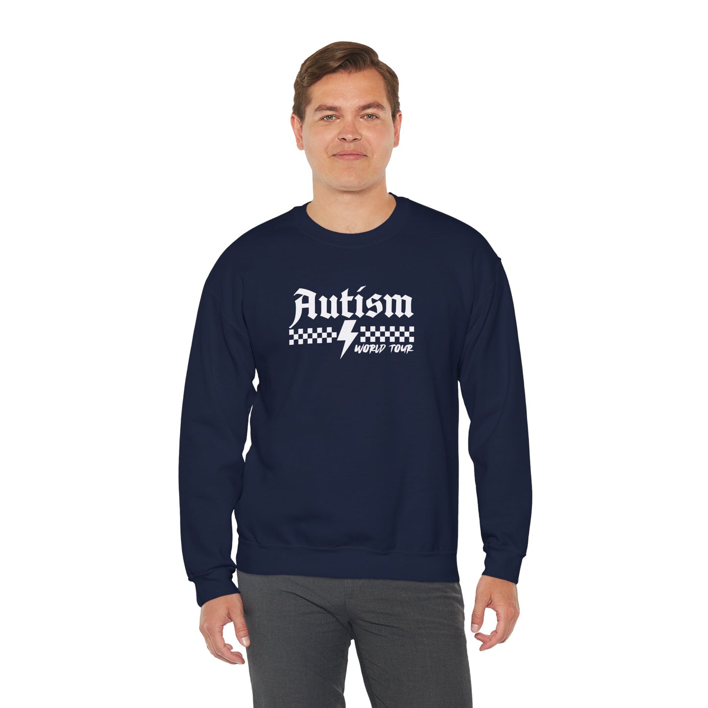 Sweatshirt Autism Awareness World Tour Statement Autism Sweatshirt