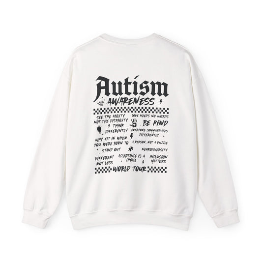 Sweatshirt Autism Awareness World Tour Statement Autism Sweatshirt