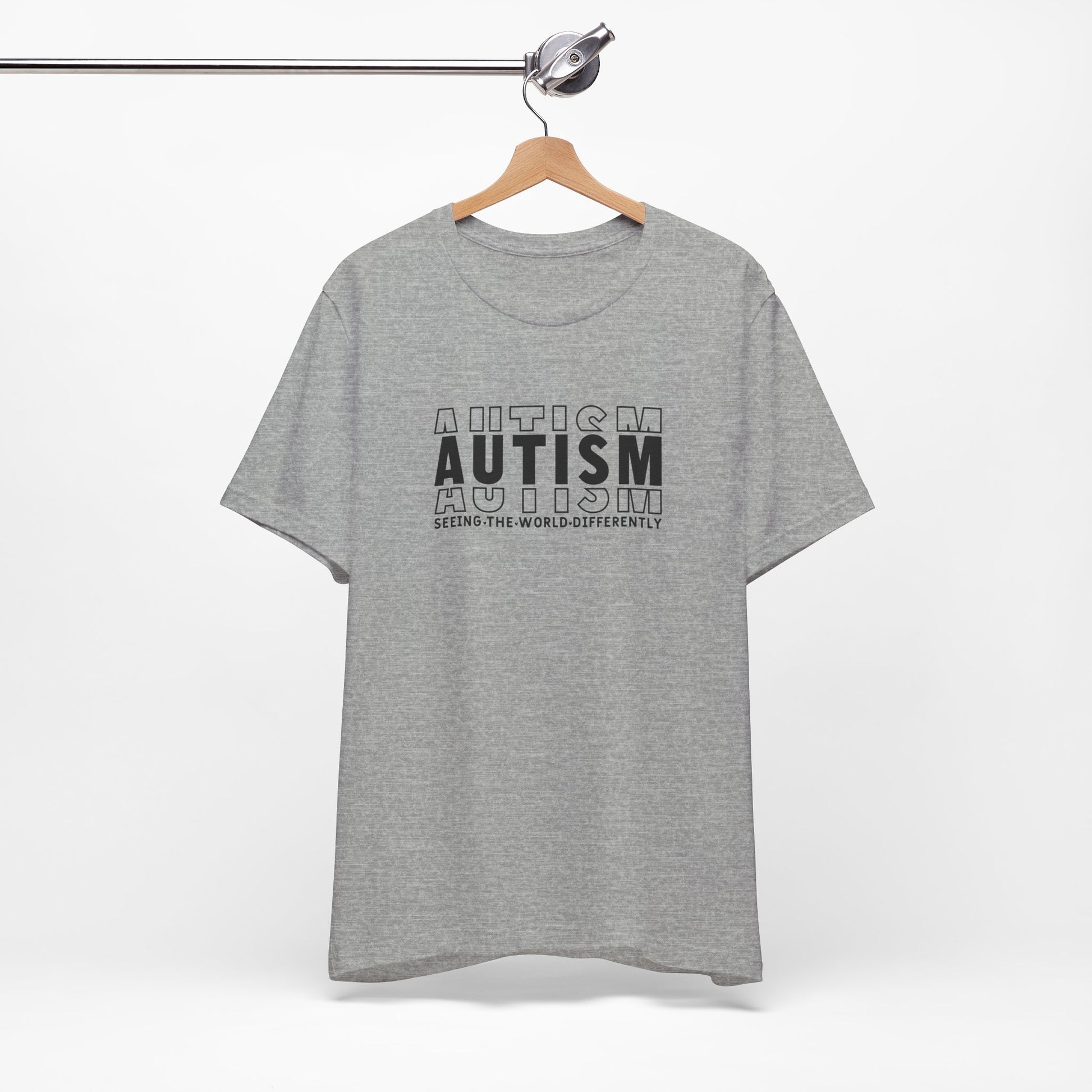Autism; Seeing the World Differently Autism T-Shirt