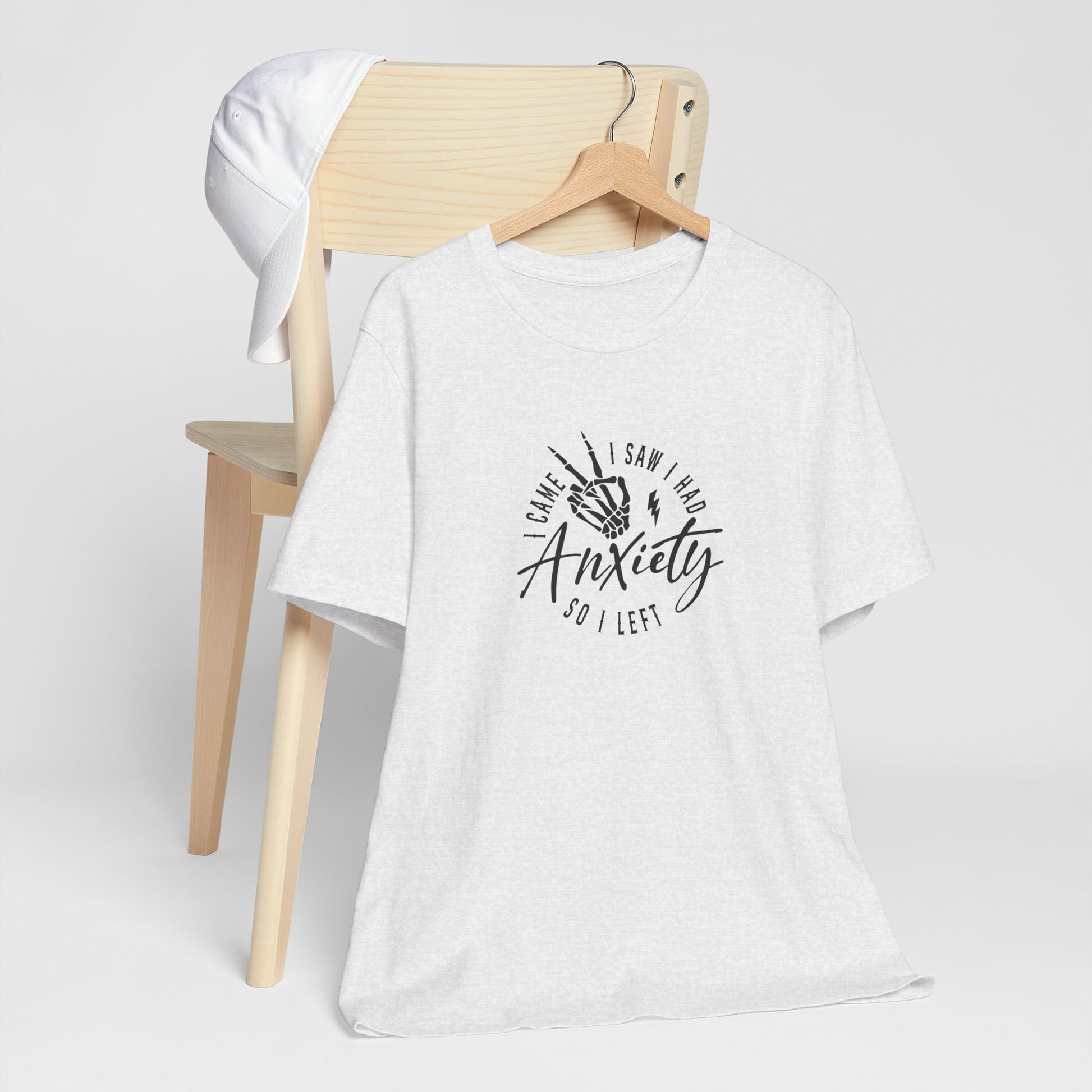 T-Shirt I CAME I SAW I HAD Anxiety Shirt – Funny Mental Health Tee