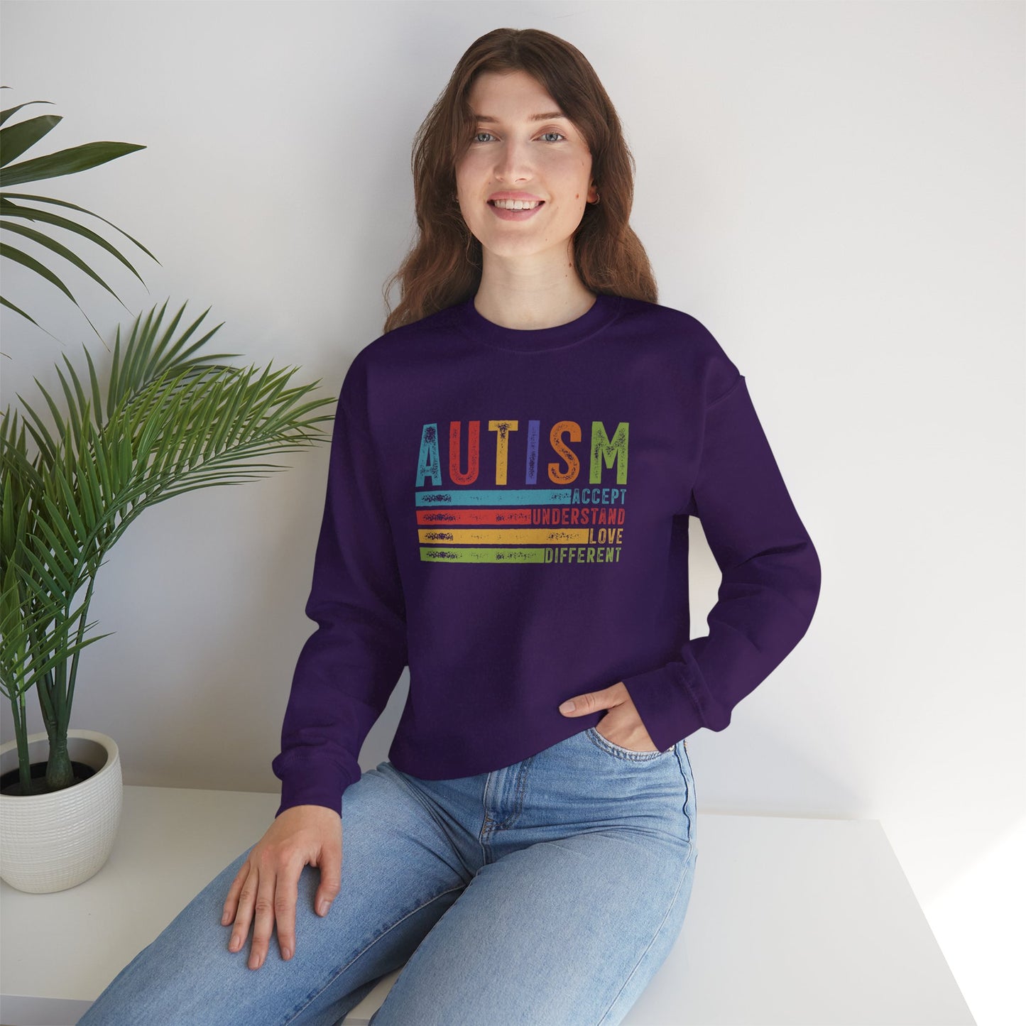Sweatshirt AUTISM Accept Understand Love Supportive Awareness Sweatshirt