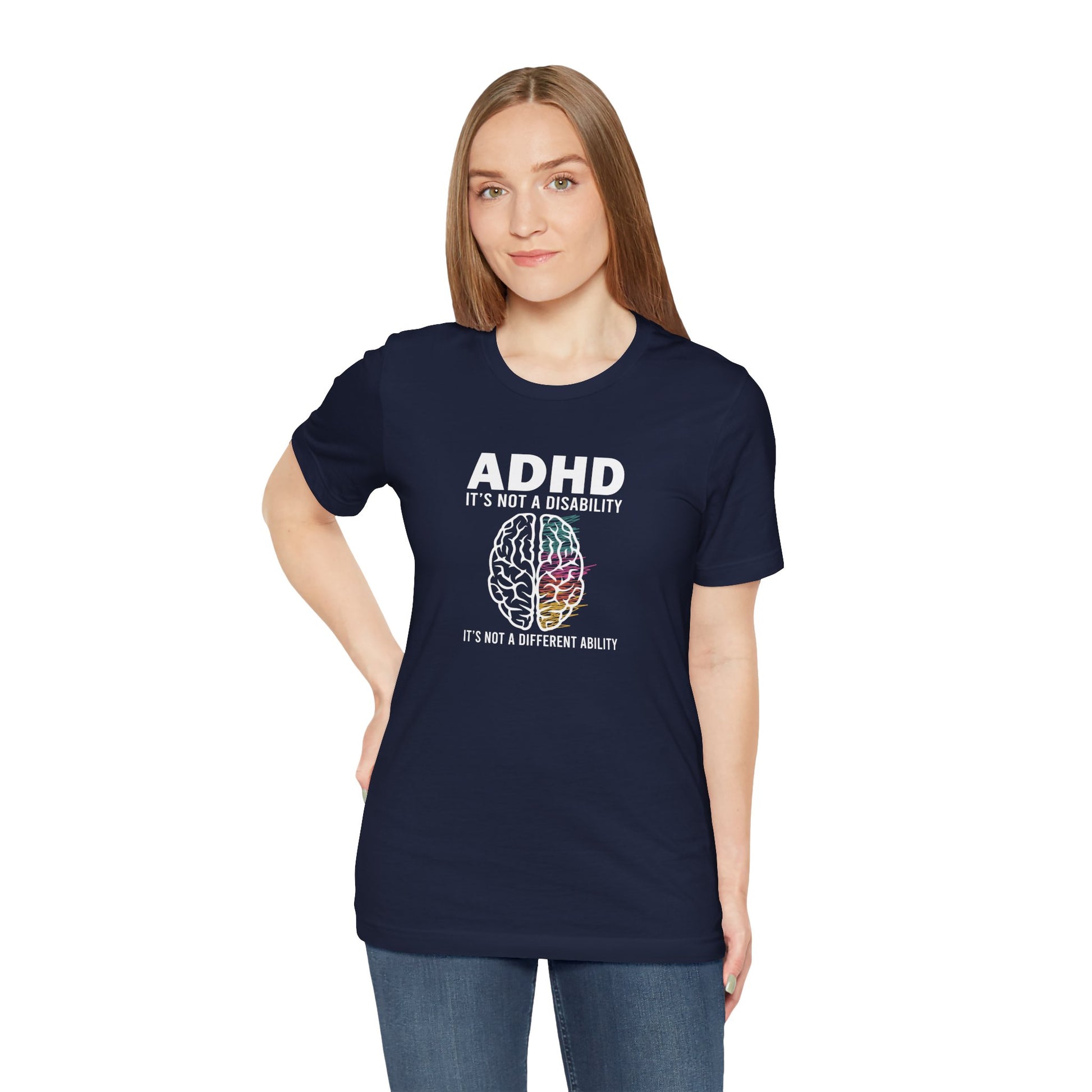 T-Shirt ADHD IT'S NOT A DISABILITY – Conceptual ADHD T-Shirt for Adults