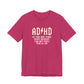 T-Shirt ADHD Lightning Bolt T-Shirt – Bold Funny ADHD Graphic Tee