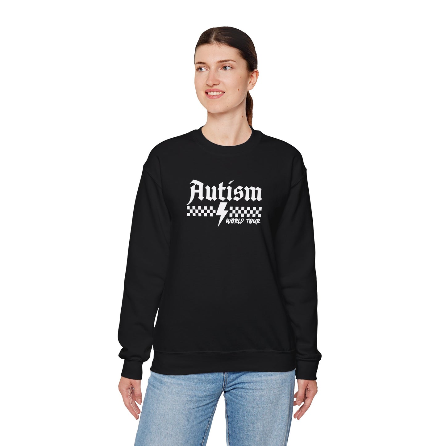 Sweatshirt Autism Awareness World Tour Statement Autism Sweatshirt