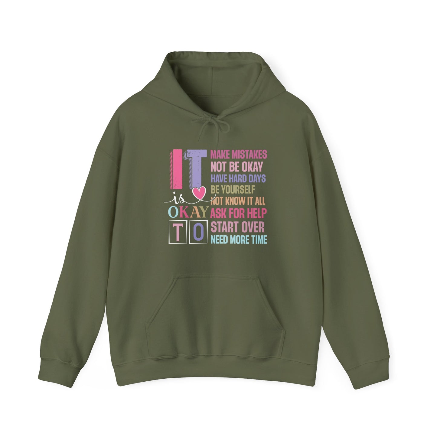 It’s Okay to Make Mistakes – Suicide Prevention Hoodie