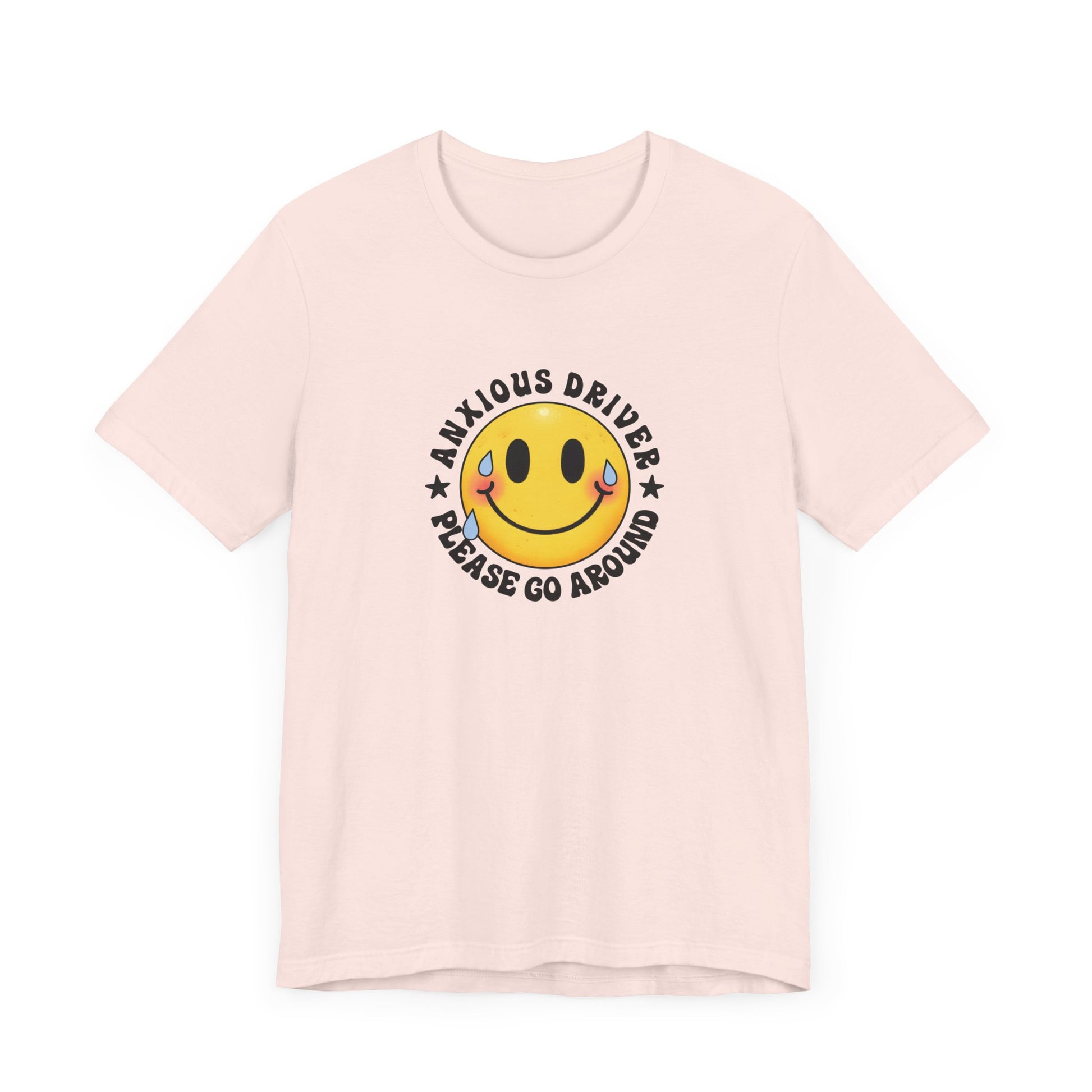 T-Shirt Anxious Driver Please Go Around – Social Anxiety Driving Shirt