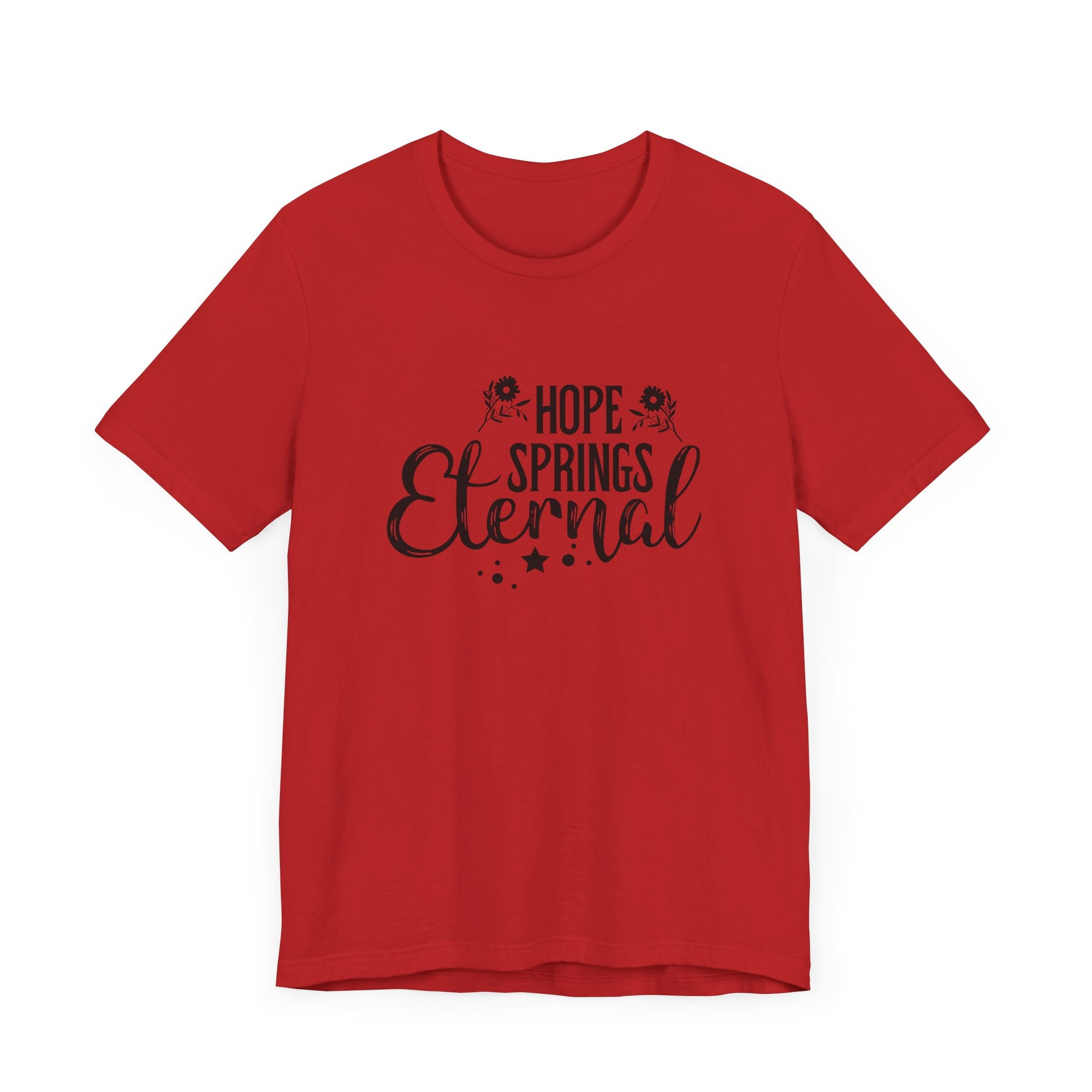 Motivational Shirts – Hope Springs Eternal Women’s Easter Tee