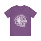 Heather Team Purple Motivational Shirt – Be the Sunshine Inspirational Tee